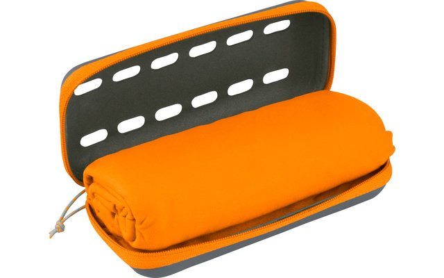 Sea to Summit Pocket Towel Asciugamano in microfibra grande arancione 60cm x 120cm