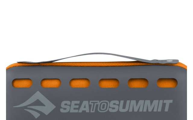 Sea to Summit Pocket Towel Serviette microfibre Large orange 60cm x 120cm.