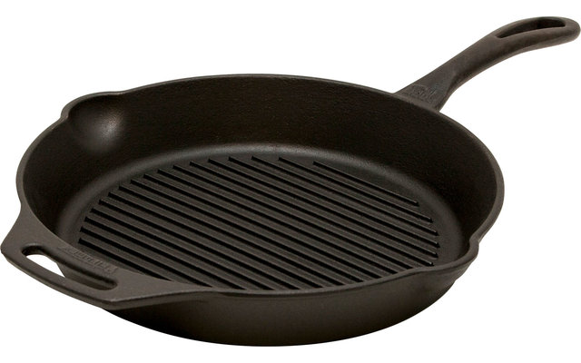 Petromax GP30 Cast Iron Grill Fire Pan with Handle 30 cm