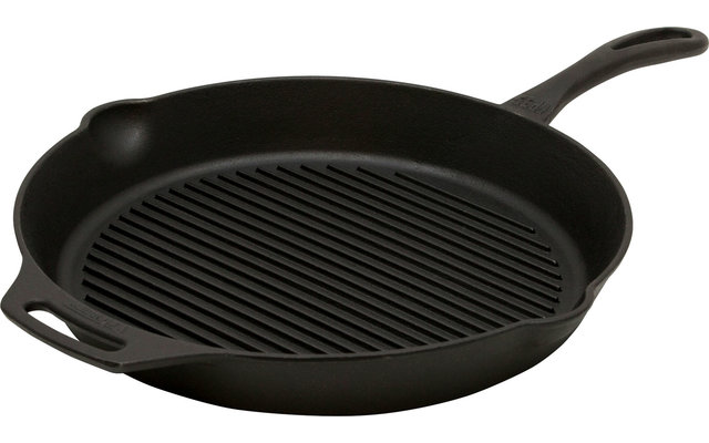 Petromax GP35 Cast Iron Grill Fire Pan with Handle 35 cm