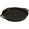 Petromax GP35h Cast Iron Grill Fire Pan with Two Handles 35 cm