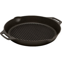 Petromax GP35h Gusseisen Grill-Feuerpfanne mit zwei Henkeln 35 cm
