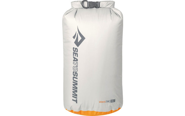 Sea to Summit EVac Dry Sack met EVent Dry Bag 13 liter Grijs