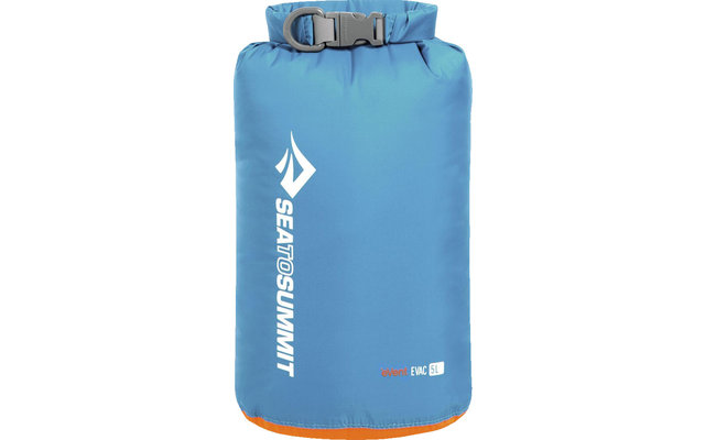 Sea to Summit EVac Dry Sack met EVent Dry Bag 5 liter blauw