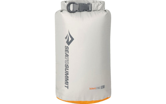 Sea to Summit EVac Dry Sack met EVent Dry Bag 5 liter Grijs
