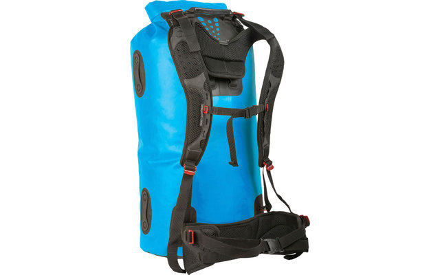 Sea to Summit Hydraulic Dry Pack With Harness Trockenrucksack 90 Liter blau