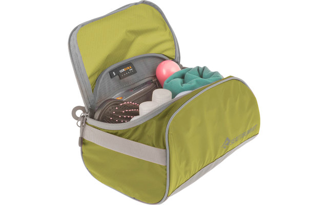 Sea to Summit Toiletry Cell toiletry bag small lime / gray