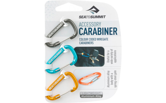 Sea to Summit Accessory Carabiner Set 3pcs.