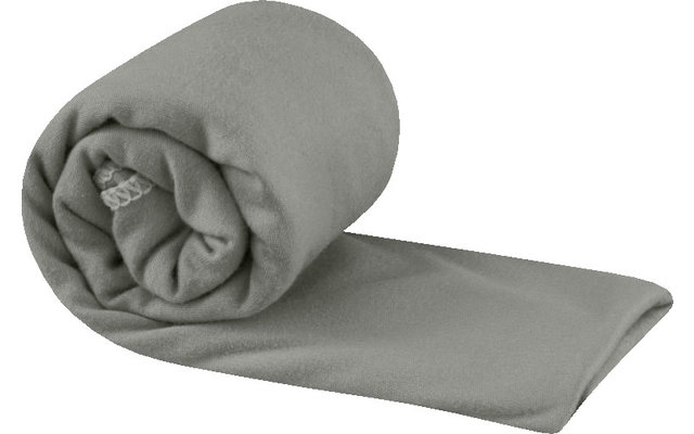 Sea to Summit Pocket Towel Mikrofaser Handtuch Small grau 40cm x 80cm