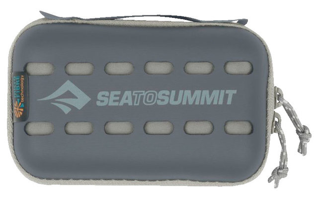 Sea to Summit Pocket Towel Serviette microfibre Petite grise 40cm x 80cm.