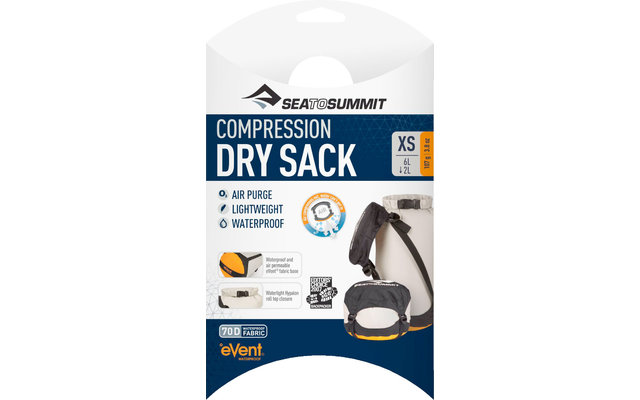 Sea to Summit EVent Dry Compression Sack Dry Bag XS 6 Liter