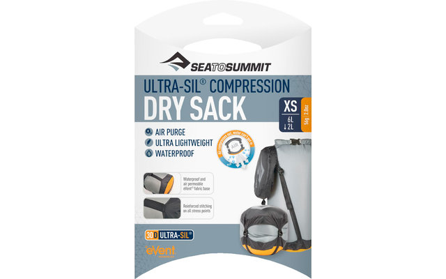 Sea to Summit Ultra-Sil EVent Dry Sac de compression XS 6 litres