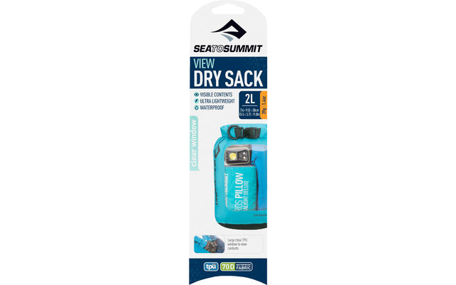 Sea to Summit View Dry Sack Dry Bag 2 liters blue