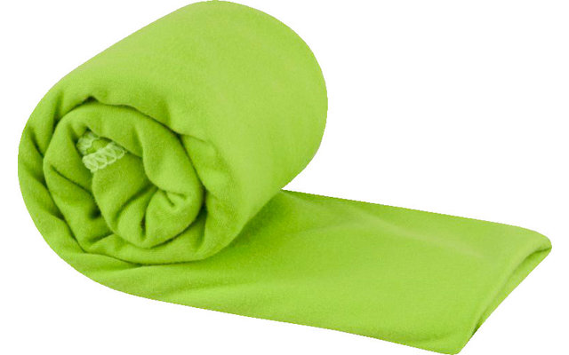 Sea to Summit Pocket Handdoek Microvezel Handdoek Klein groen 40cm x 80cm