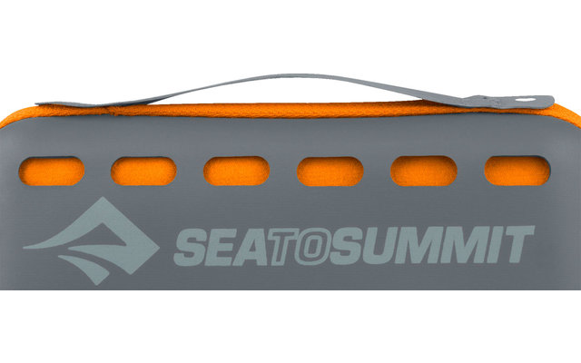 Sea to Summit Pocket Towel Serviette microfibre Petite orange 40cm x 80cm.