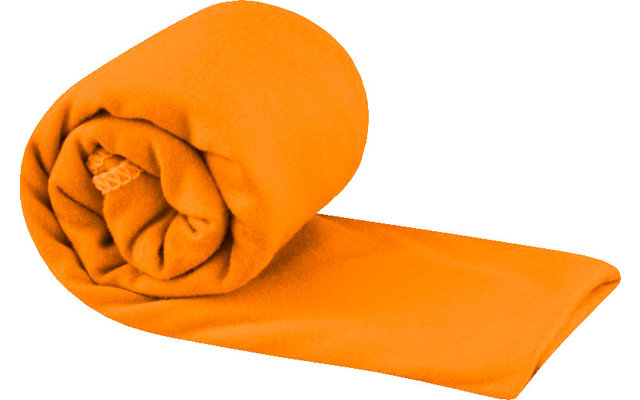 Sea to Summit Pocket Towel Asciugamano in microfibra piccolo arancione 40cm x 80cm