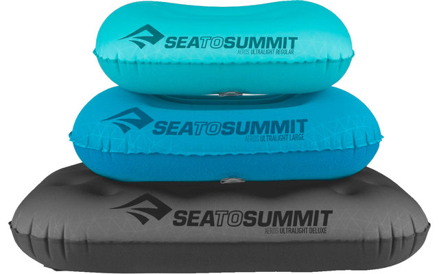 Almohada de viaje Sea to Summit Aeros Ultralight Pillow Regular, turquesa 36x26x12cm