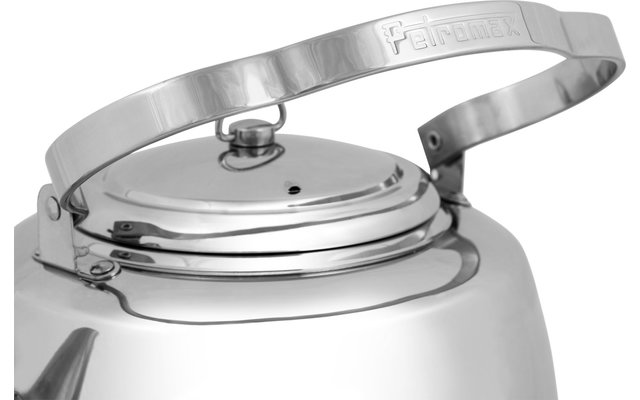 Petromax stainless steel tea kettle 3 liters