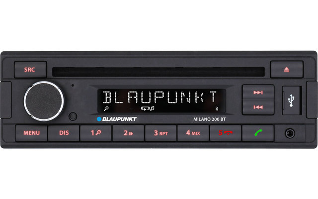 Blaupunkt Milano 200 BT Radio FM / AM y compris kit mains libres Bluetooth