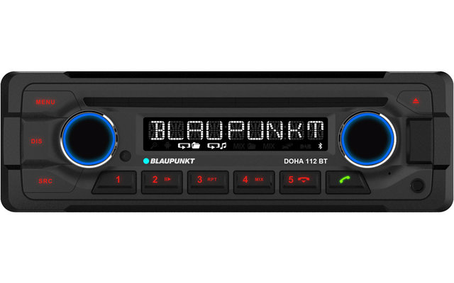 Blaupunkt Doha 112 BT FM / AM Radio incl. Bluetooth handsfree kit