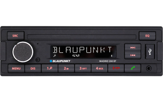 Blaupunkt Madrid 200 BT FM / AM Radio incl. Bluetooth handsfree kit