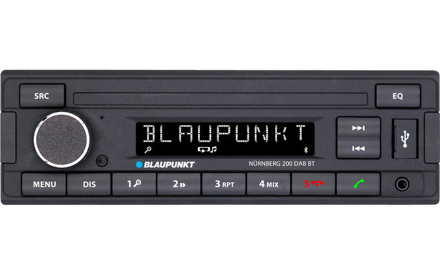 Blaupunkt Nürnberg 200 DAB BT DAB+ Radio incl. funzione vivavoce Bluetooth