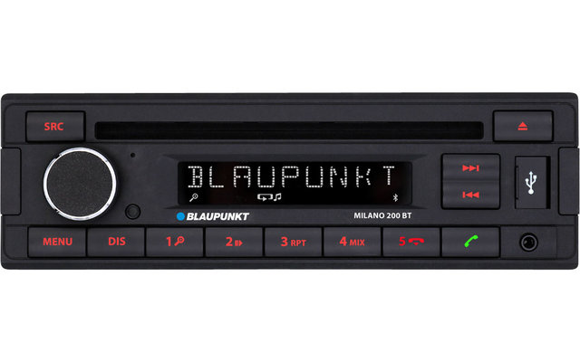 Blaupunkt Milano 200 BT FM / AM radio incl. Bluetooth hands-free kit
