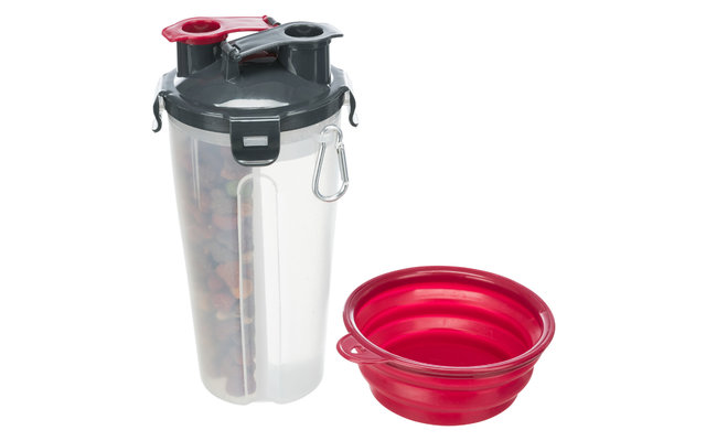 Jollypaw voedsel en water container plastic