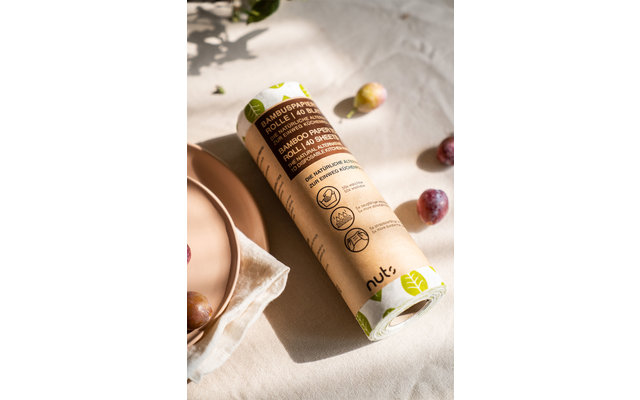 Nuts Innovations Bamboo Paper Roll 40 Sheets