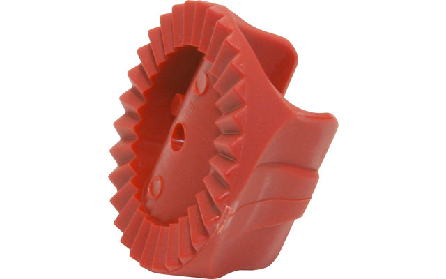 Red toothed lock washer