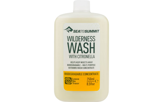 Sea to Summit Wilderness Wash Citronella Wasch- und Spülmittel 250 ml 