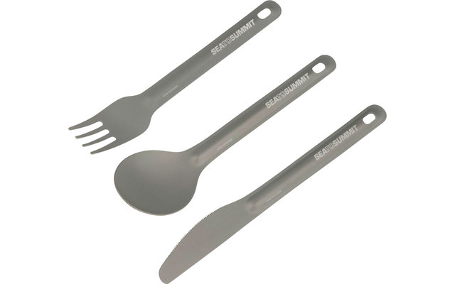 Sea to Summit AlphaLight Cutlery Set 3-piece: knife, fork, spoon