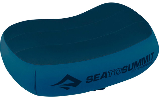 Sea to Summit Aeros Premium Pillow Reisekissen Regular, blau 34x24x11cm