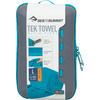 Sea to Summit Tek Towel badstof handdoek, L, lichtblauw