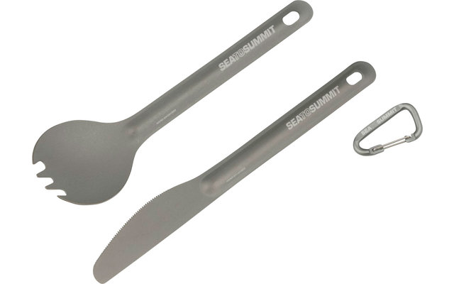 Set de couverts Sea to Summit AlphaLight Cutlery Set 2 pièces : couteau, fourchette