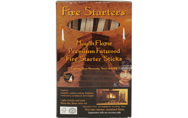 Origin Outdoors Fatwood Maya Stick Fire Starter