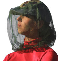 BasicNature Mosquito Hat Net olive