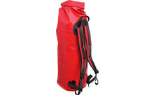 BasicNature Duffel Bag 40 litros negro/rojo