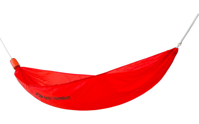 Juego de hamacas Sea to Summit Pro Single Hammock 300 x 150 cm rojo