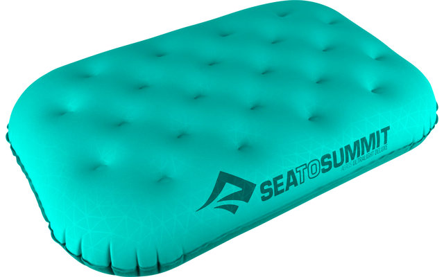 Sea to Summit Aeros Ultralight Pillow Deluxe Travel Pillow, Turquesa 56x36x14cm