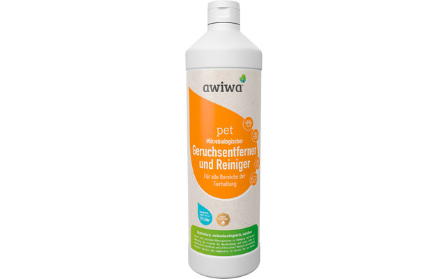 Awiwa pet cleaner e rimuovi odori per animali 1 litro