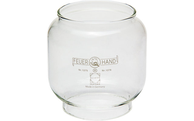 Fire hand glass for storm lantern 276 transparent
