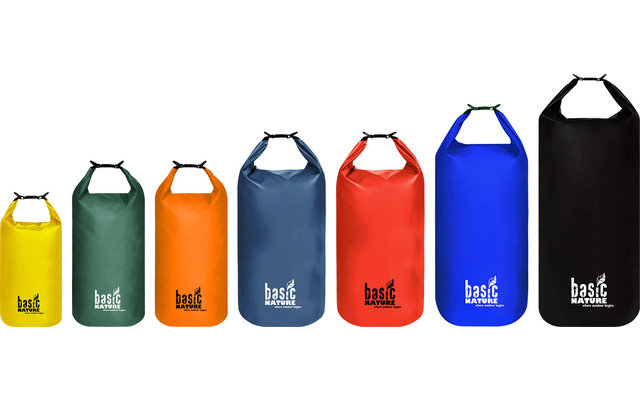 Basic Nature Pack sack 500D 10 liters yellow