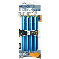 Sea to Summit Ground Control Tent Pegs Zeltheringe 8er Pack 