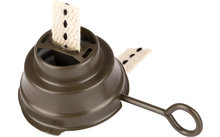 Fire hand colored burner with wick for fire hand 276 olive