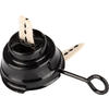 Fire hand colored burner with wick for fire hand 276 black