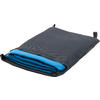BasicNature Handtuch Velour 85 x 150 cm blau