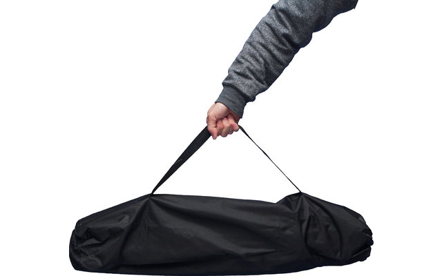 Basic Nature Travelchair comfort folding chair black