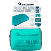 Sea to Summit Aeros Ultralight Pillow Deluxe Travel Pillow, Turchese 56x36x14cm