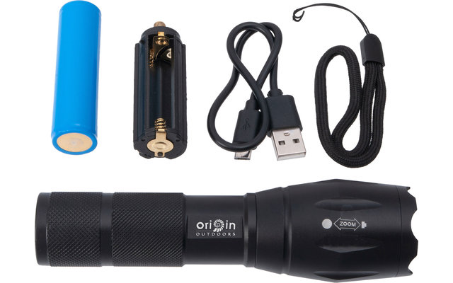 Origin Outdoors LED-Taschenlampe Focus